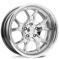 22" Staggered American Racing Wheels Vintage VN431 Polished Rims
