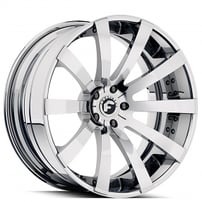 21" Staggered Forgiato Wheels Concavo-ECL Chrome Forged Rims