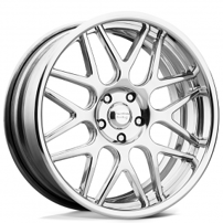 20" Staggered American Racing Wheels Vintage VN430 Polished Rims