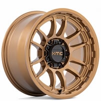 20" KMC Wheels KM727 Wrath Matte Bronze Off-Road Rims