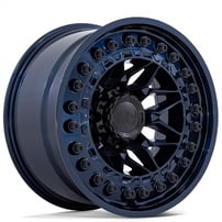 20" Black Rhino Wheels Alpha BR008 Midnight Blue Off-Road Rims