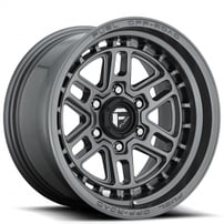 17" Fuel Wheels D668 Nitro Matte Anthracite Off-Road Rims 