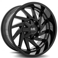 20" Hardrock Wheels H704 Crusher Gloss Black Off-Road Rims