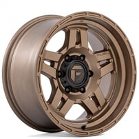 17" Fuel Wheels D800 Oxide Matte Bronze Off-Road Rims