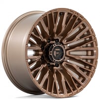 20" Fuel Wheels D850 Rebar 8 Platinum Bronze Milled Off-Road Rims