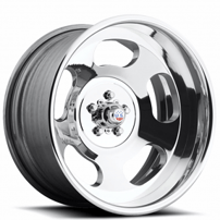 28" U.S. Mags Forged Wheels Indy Concave US547 Polished Vintage Forged 2-Piece Rims