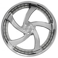 22" Snyper Forged Wheels Force Polished Multi Piece Rims 