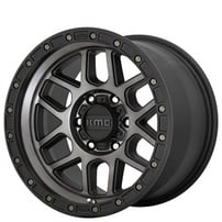 20" KMC Wheels KM544 Mesa Satin Black with Gray Tint Off-Road Rims 