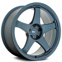 18" Motegi Racing Wheels MR151 CS5 Satin Metallic Blue Rims
