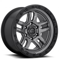 17" Fuel Wheels D701 Ammo Anthracite with Black Ring Off-Road Rims
