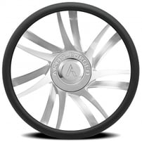 Artis Forged Custom Steering Wheel Profile Brushed