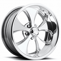 28" U.S. Mags Forged Wheels Templar US618 Polished Vintage Forged 2-Piece Rims