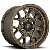 20" Fuel Wheels D671 Tech Matte Bronze Off-Road Rims
