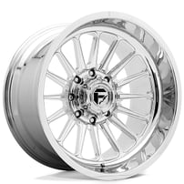 26" Fuel Wheels DC75 FFC75 High Luster Polished Monoblock Forged Off-Road Rims