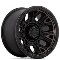 20" Fuel Wheels D824 Traction Matte Black with Double Dark Tint Off-Road Rims