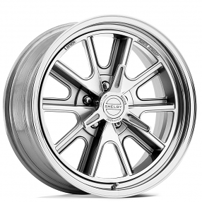 18" Staggered American Racing Wheels Vintage VN427 Shelby Cobra Polished Rims