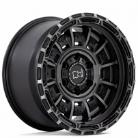 17" Black Rhino Wheels Legion BR002 Matte Black with Gray Tint Off-Road Rims