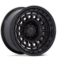 17" Black Rhino Wheels Sahara BR014 Matte Black with Gloss Black Lip Off-Road Rims