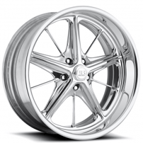 24" U.S. Mags Forged Wheels Satellite US399 Polished Vintage Forged 2-Piece Rims