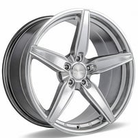 22x10" Ace Alloy C903 Couture Hyper Silver with Machined Face Wheels (Blank, +35/45mm) 