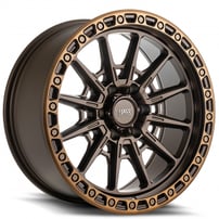 20" Force Off-Road Wheels F46 Matte Bronze Rims