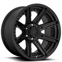 20" Fuel Wheels D709 Rogue Matte Black Off-Road Rims 