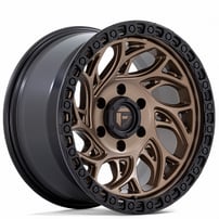 15" Fuel Wheels D841 Runner Or Bronze with Black Ring Off-Road Rims