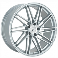 20" Impact Racing Wheels 609 Silver Machined Face Rims