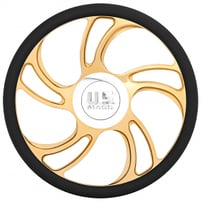 U.S. Mags Custom Steering Wheel Villain Custom Light Gold