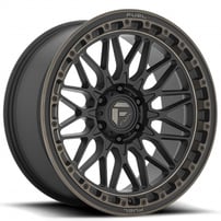 17" Fuel Wheels D759 Trigger Matte Black with Dark Tint Off-Road Rims