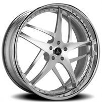 20" Staggered Artis Forged Wheels Bavaria Brushed Rims 