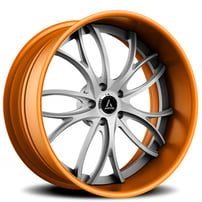 21" Staggered Artis Forged Wheels Biscayne 2 Custom Color Rims