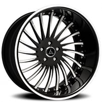 21" Staggered Artis Forged Wheels International 2 Custom Color Rims