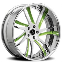 19" Staggered Artis Forged Wheels Profile 1 Custom Color Rims