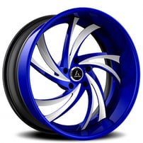 20" Staggered Artis Forged Wheels Twister 2 Custom Color Rims