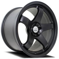 18" NS Wheels Drift M01 Matte Black Rims 