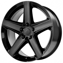 20" OE Creations Wheels PR129 Gloss Black Rims 