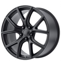 20" OE Creations Wheels PR181 Satin Black Rims 