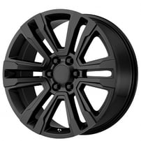 22" OE Creations Wheels PR182 Satin Black Rims 
