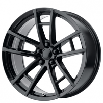 20" OE Creations Wheels PR195 Gloss Black Rims 