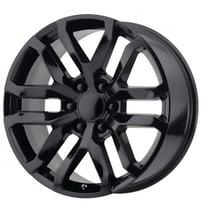 20" OE Creations Wheels PR196 Satin Black Rims 