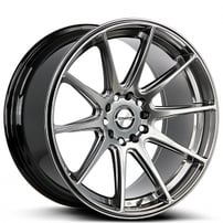 18" Shift Wheels Gear Platinum Silver Rims 