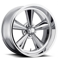 15" U.S. Mags Wheels Standard U104 Chrome Rims 