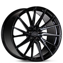 22" Staggered Vossen Wheels HF-4T Tinted Gloss Black True Directional Rims