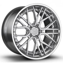 20" Staggered Rohana Forged Wheels RFG3 Custom Finish Rims