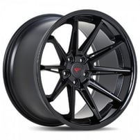 20" Ferrada Wheels CM2 Matte Black with Gloss Black Lip Rims