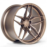 20" Staggered Ferrada Wheels F8-FR5 Matte Bronze Rims
