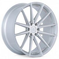 22" Ferrada Wheels FT1 Machined Silver Rims 