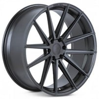 22" Ferrada Wheels FT1 Matte Black Rims 