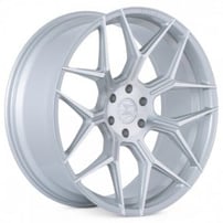 24" Ferrada Wheels FT3 Machined Silver Rims 
